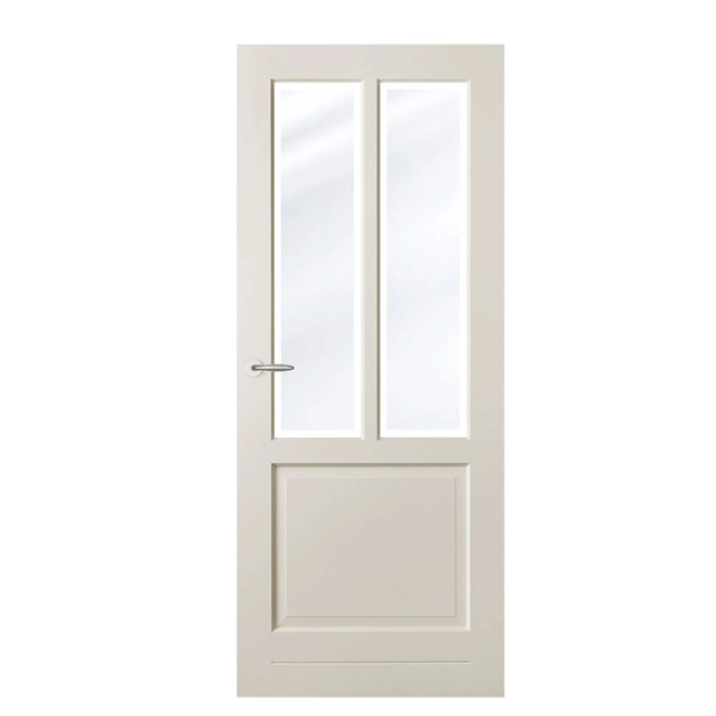 Binnendeur Austria Colour Lux Plus Brest met geplaatst Satijn Facetglas